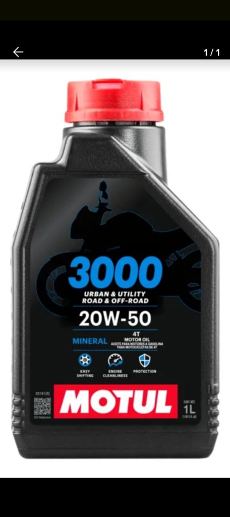 MOTUL 3000 20W-50