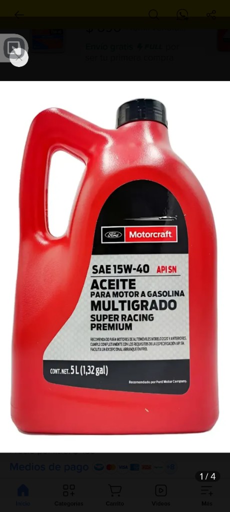 MOTORCRAF GARRFA 15W40