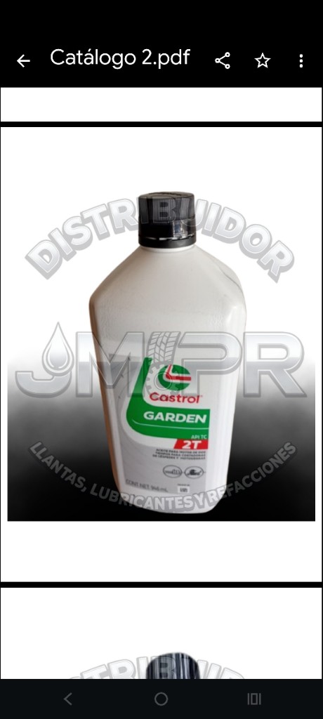 CASTROL GARDEN 2 TIEMPOS
