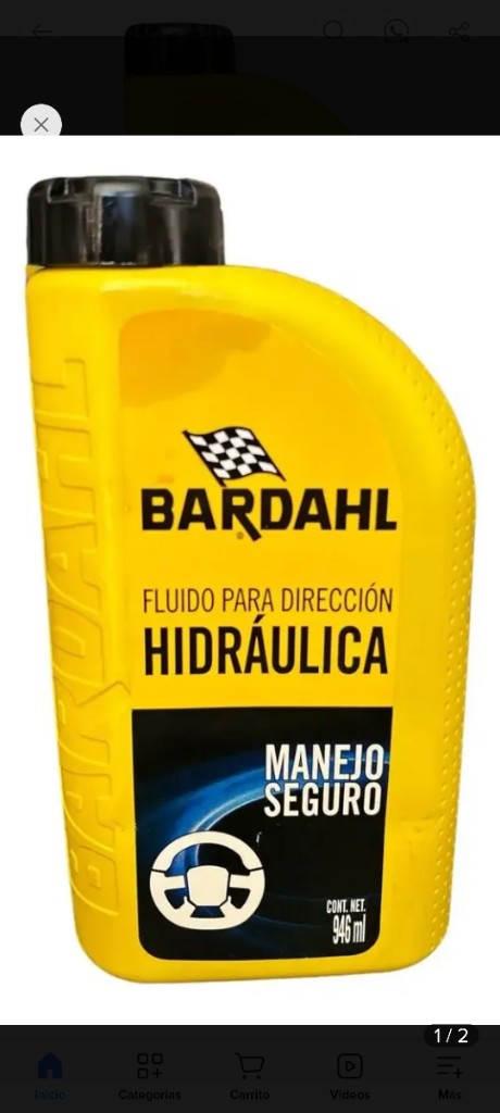 Bardahl HIDRAULICAfluido direccion