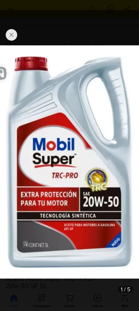 MOBIL TRC GARRAFAS