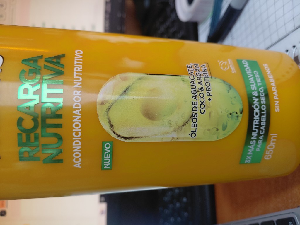 Acondicionador garnier fructis recarga nutritiva