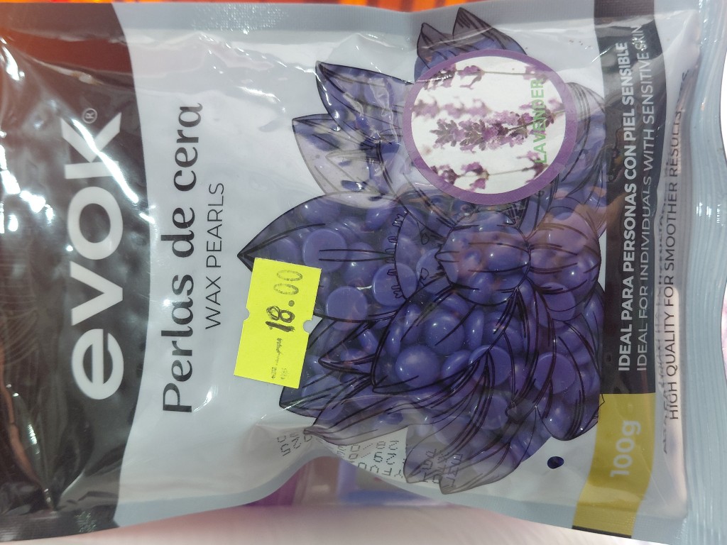 cera evok perlas para depilar