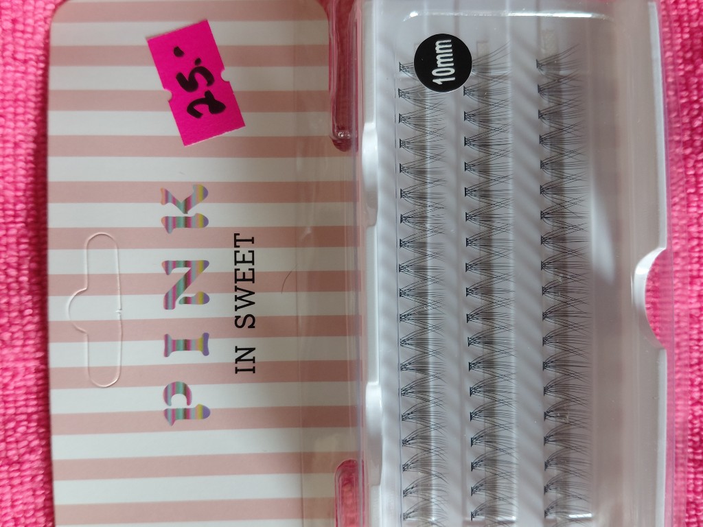 pestañas pink de ramo