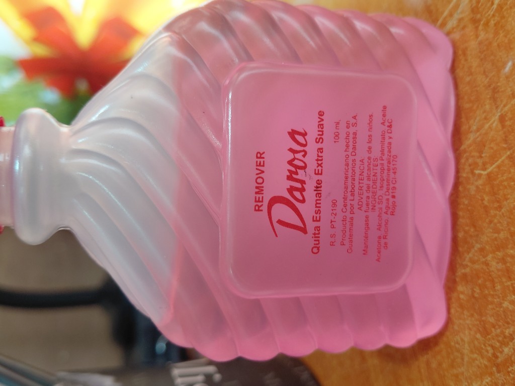 acetona rosada 100ml.