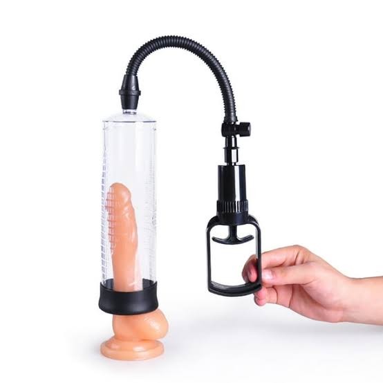 Hombres Pene Ampliación Vacío Bomba Masaje Agrandar Extensor