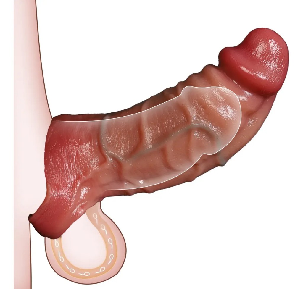 Funda Extension De Pene Hombre Retrasar Eyaculacion