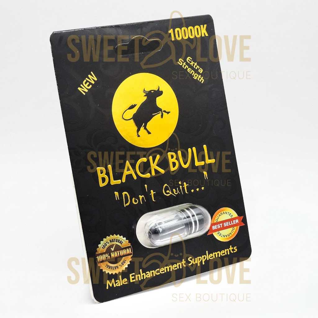 Cápsula Black Bull 10000K Extra Strength 1 pastilla $350