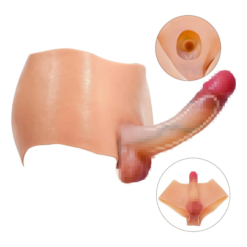 Arnes Consolador Dildo De Pantalon Con Pene Hueco Silicona