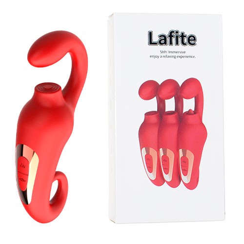 Lafite Vibrator & Beat vibrador con succionador recargable