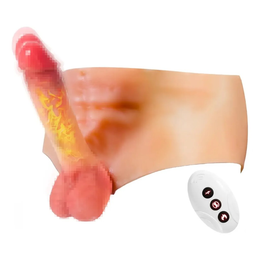 Arnes De Consolador Vibrador Telescópico Con Control Remoto
 Latex