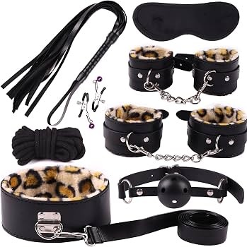 Juego Sexual Adulto Set Bondage Kit Esclava  Esposas Bdsm