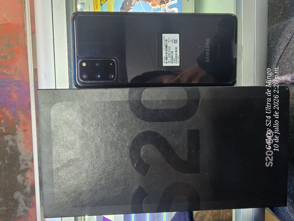 TELEFONO SMARTPHONE SAMSUNG GALAXY S20 PLUS LIB ONE NEGRO 128×12