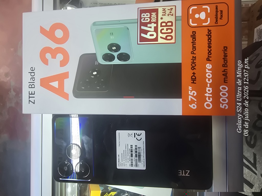 ZTE Blade A36 negro