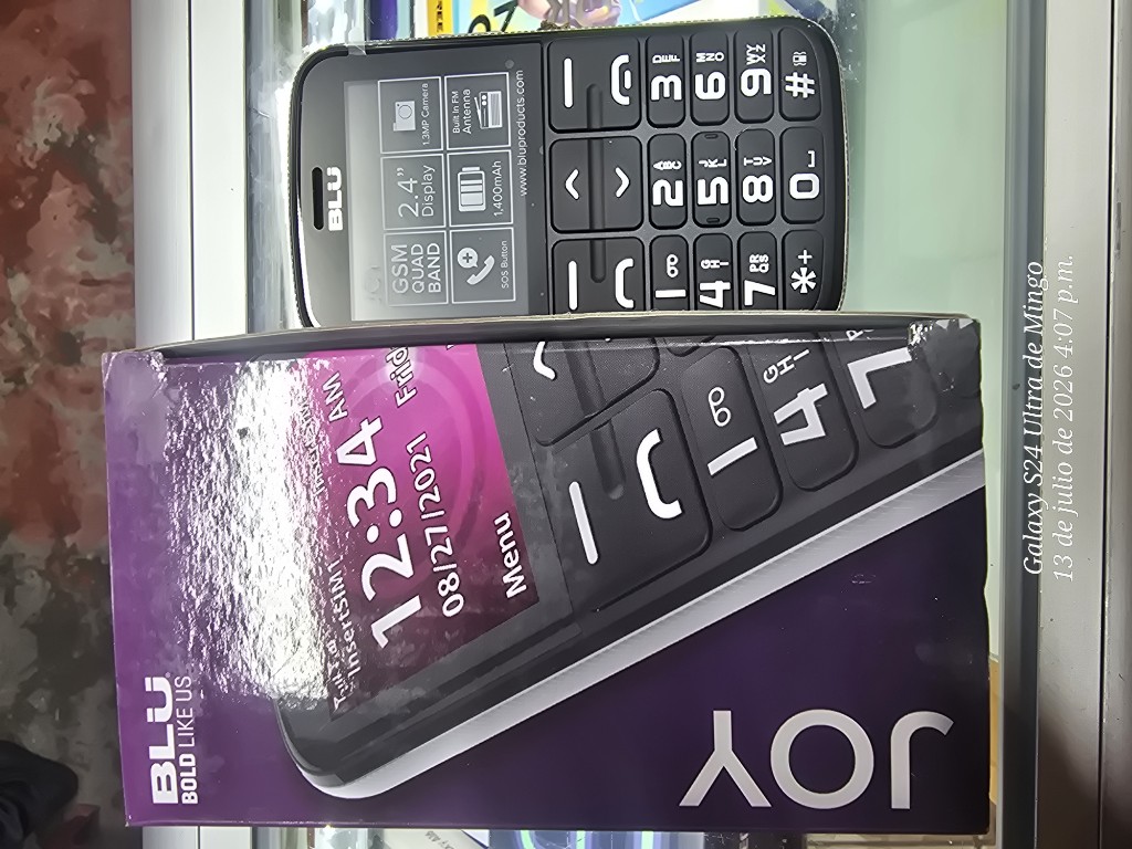 TELEFONO FRIJOLITO BLU JOY LIB DUAL NEGRO