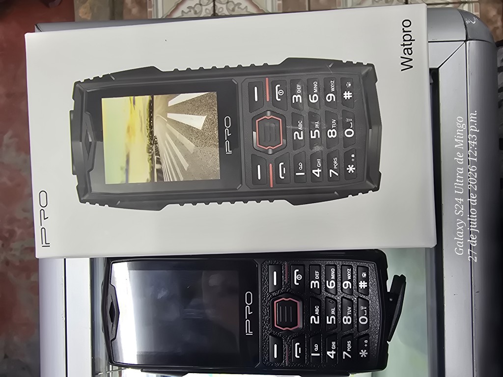 TELEFONO FRIJOLITO IPRO WATPRO NEGRO