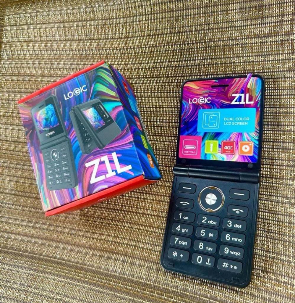 TELEFONO FLIP LOGIC ZIL NEGRO