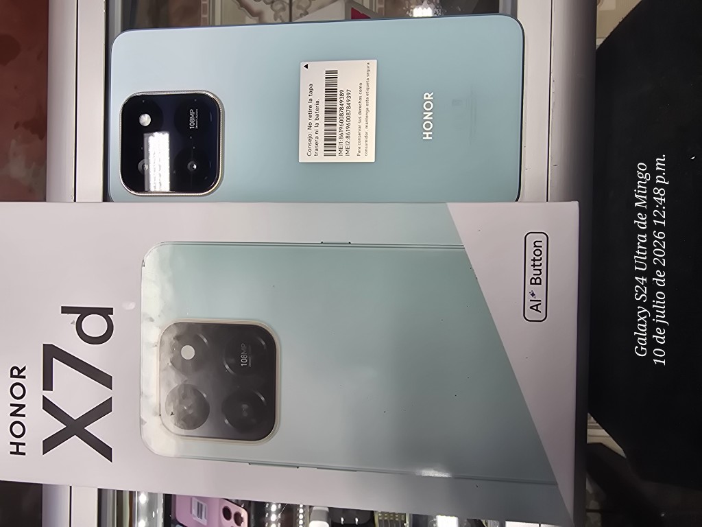 TELÉFONO SMARTPHONE HONOR X7D LIB DUAL VERDE 256X8