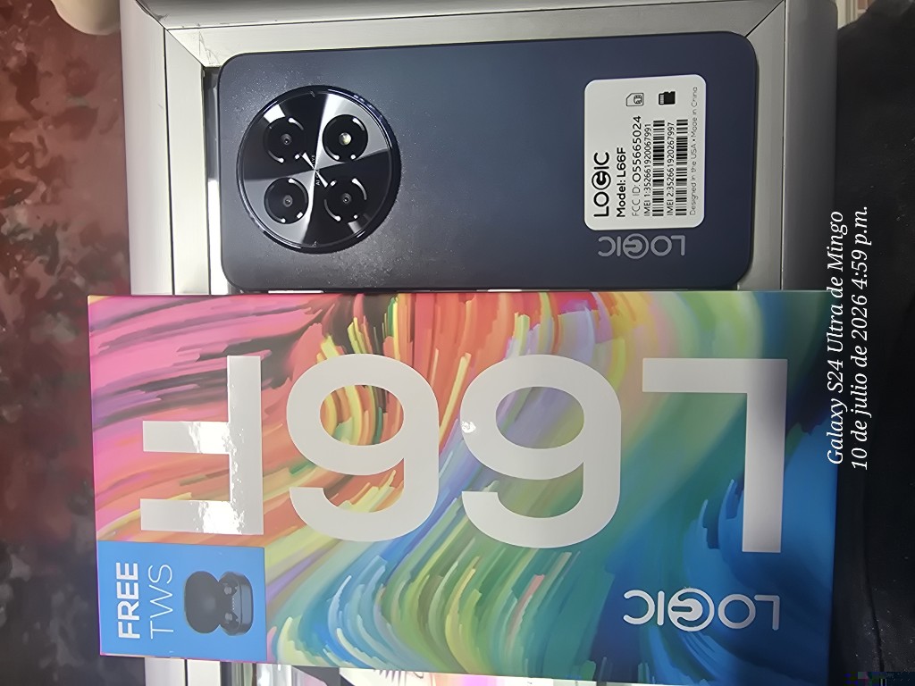 TELEFONO SMARTPHONE LOGIC L66F LIB DUAL AZUL 128×4+6(10)