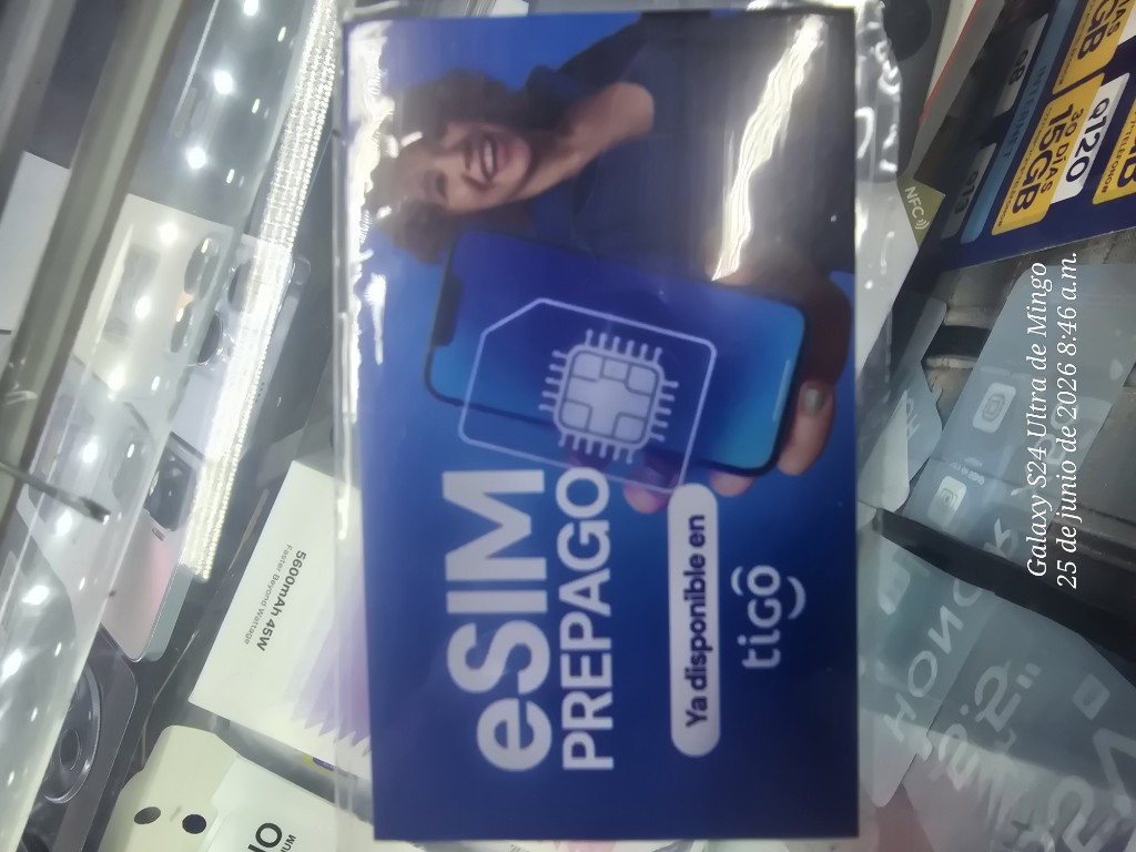 ESIM Prepago TIGO