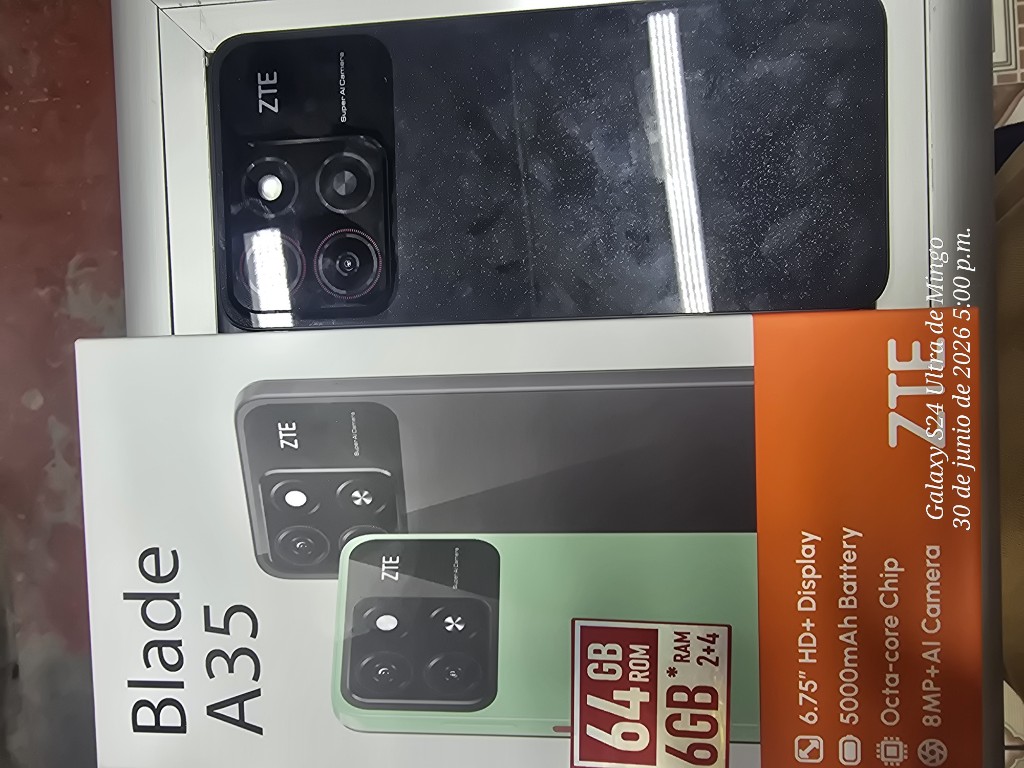 TELEFONO SMARTPHONE ZTE BLADE A35 LIB DUAL NEGRO 64×2+4