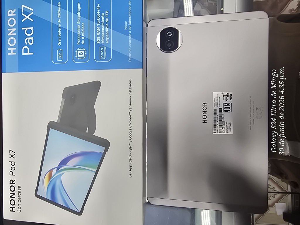 TABLET HONOR PAD X7 LIB ONE GRIS 128×4+4