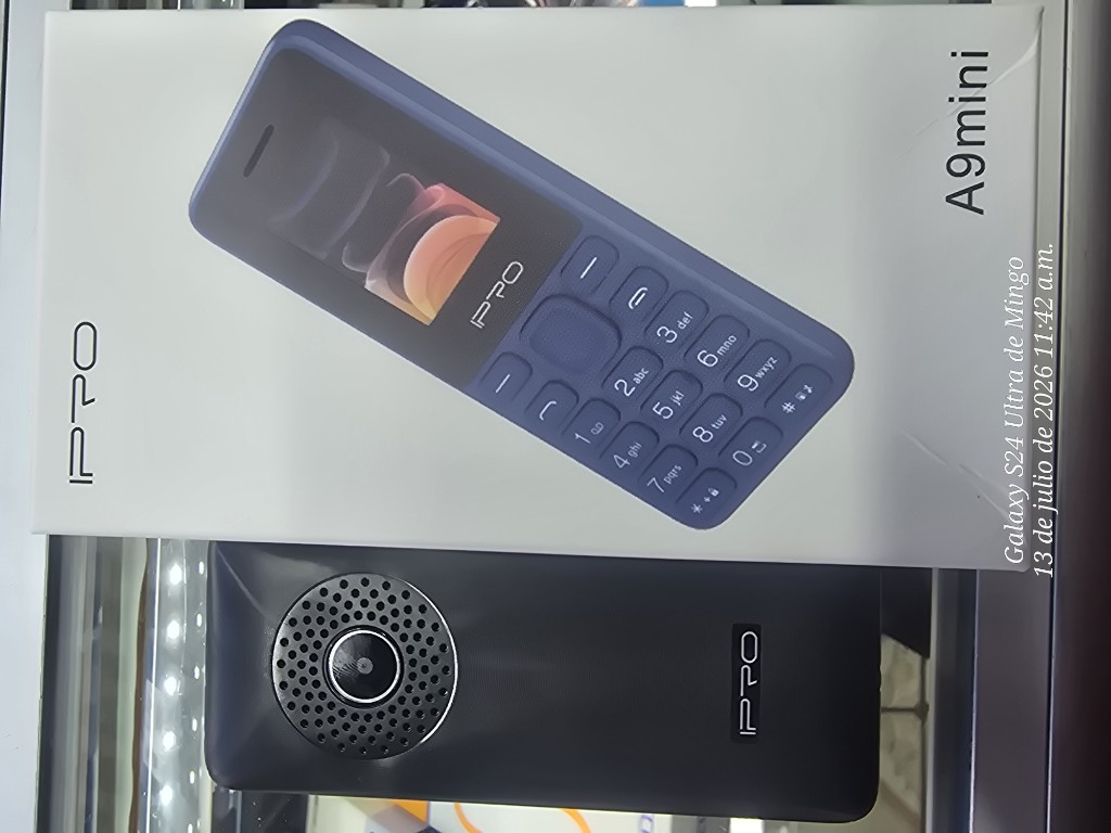 TELEFONO FRIJOLITO IPRO A9 MINI LIB DUAL NEGRO