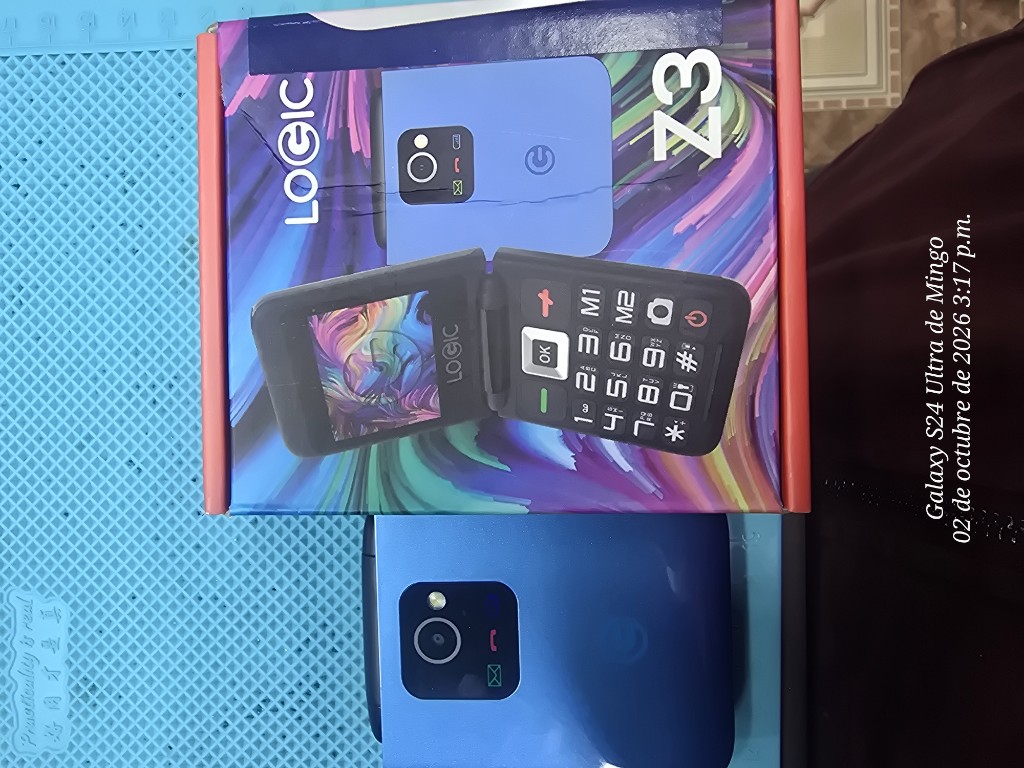 TELEFONO FLIP LOGIC Z3 TIGO AZUL