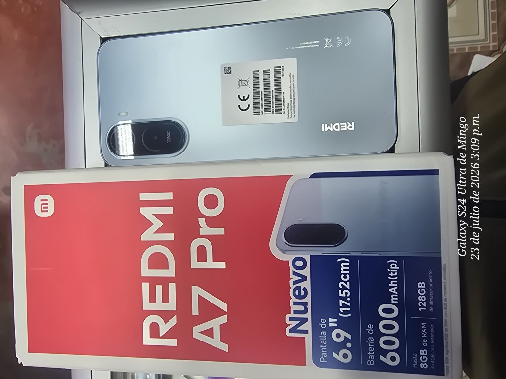 TELEFONO SMARTPHONE XIAOMI REDMI A7 PRO LIB DUAL CELESTE 128×4+4