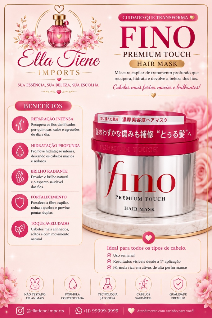 Máscara Fino