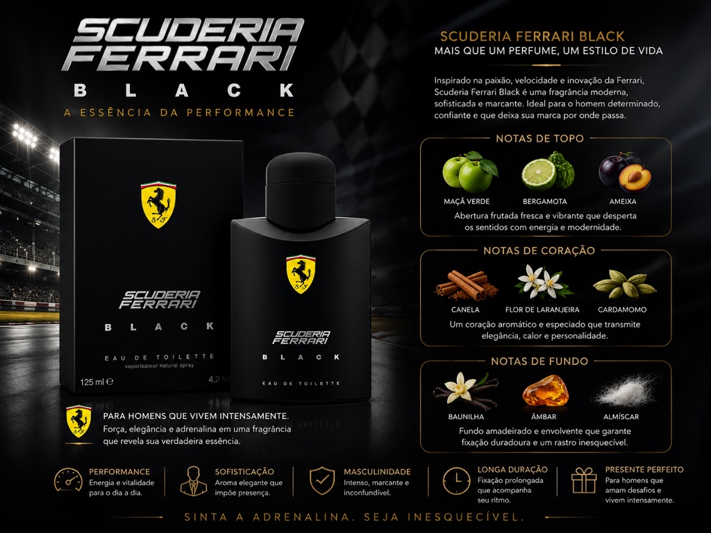Scuderia ferrari black