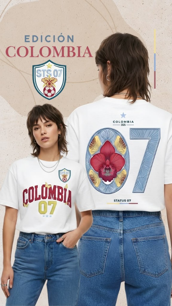 Status 07 camiseta blanca
