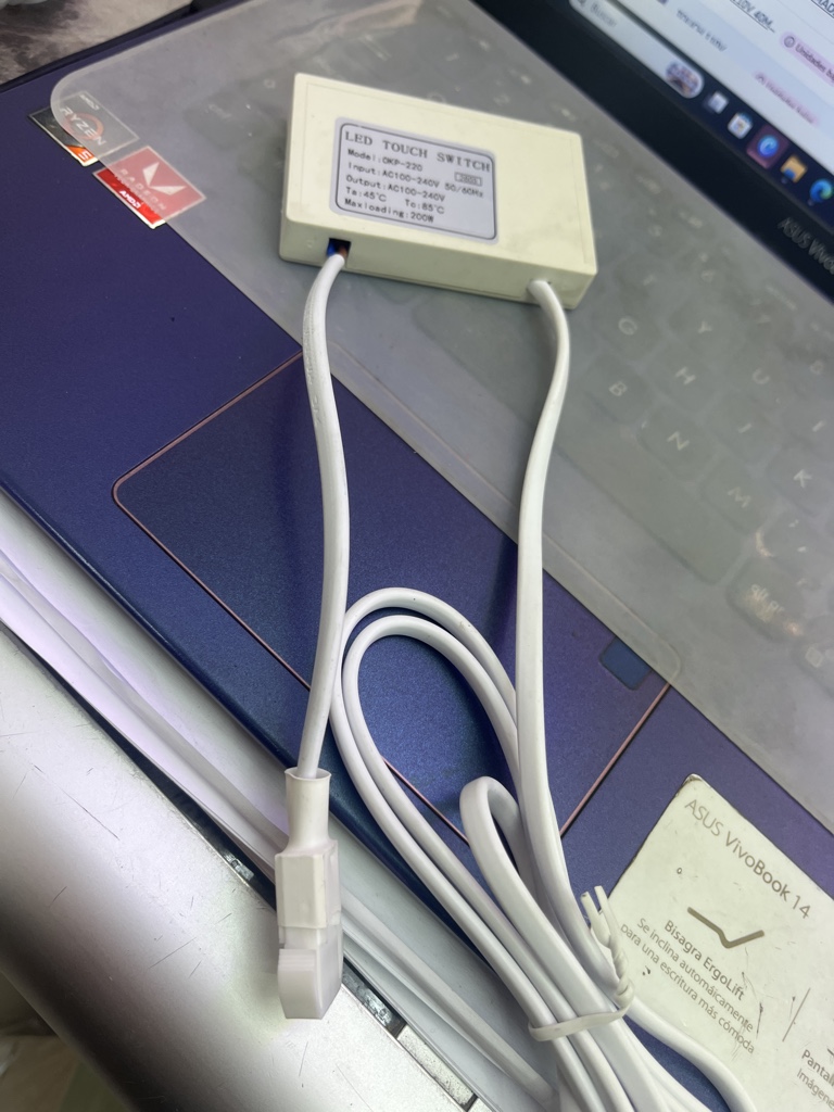 SENSOR/TOUCH 110V 1.5MM MADERA ESPEJO
