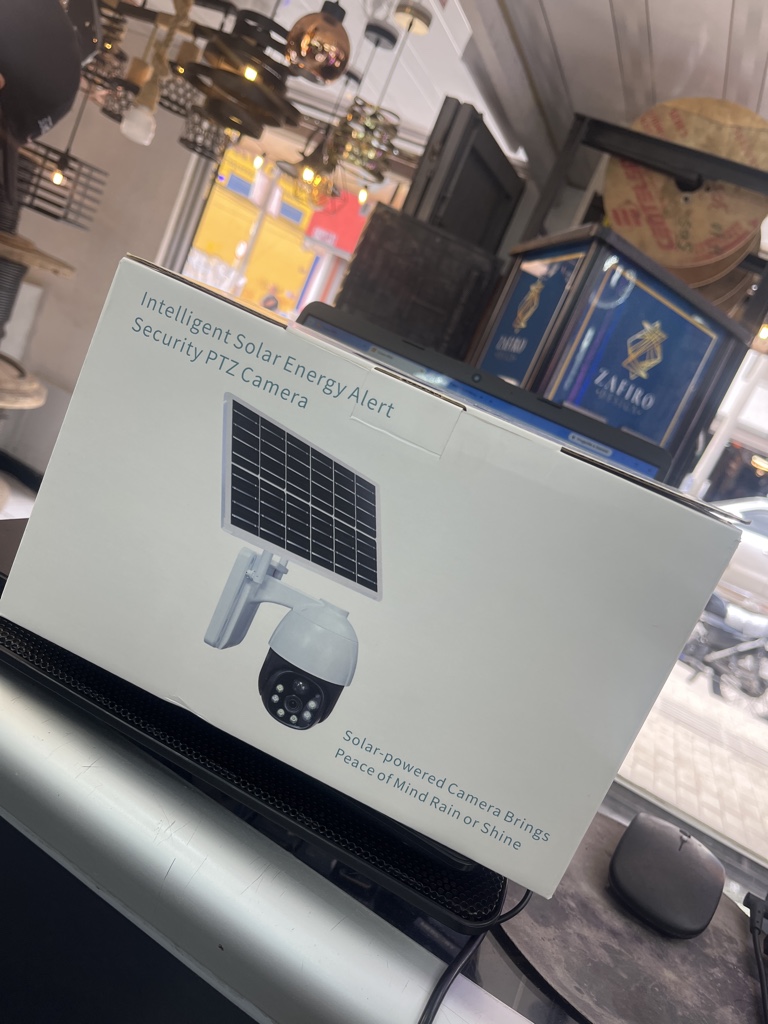 CAMARA SOLAR EXTERIOR SECURITY PTZ
