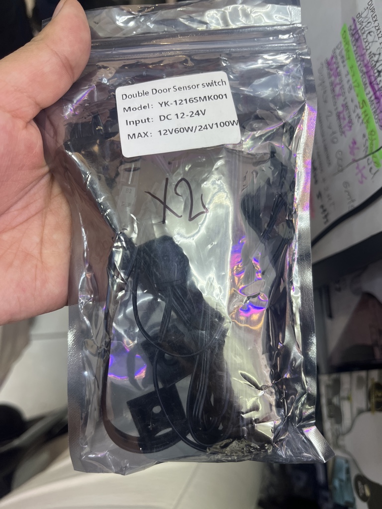 SENSOR 2 PUERTA 12V