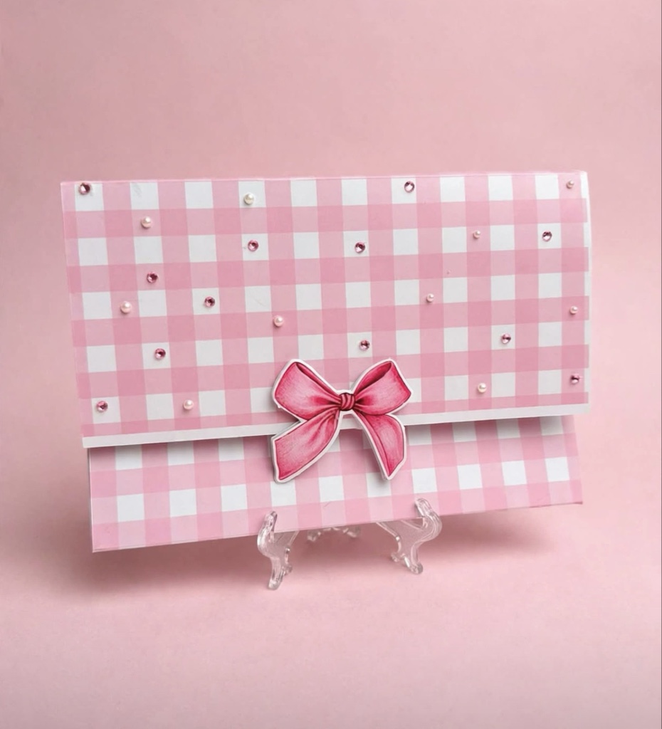 Money holder baby pink