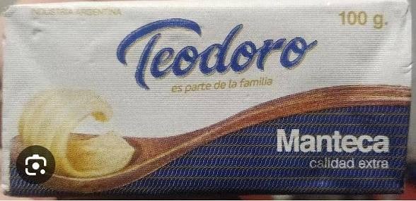 MANTECA TEODORO 100GR