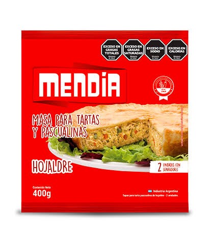 PASCUALINA MENDIA HOJALDRE 400GR