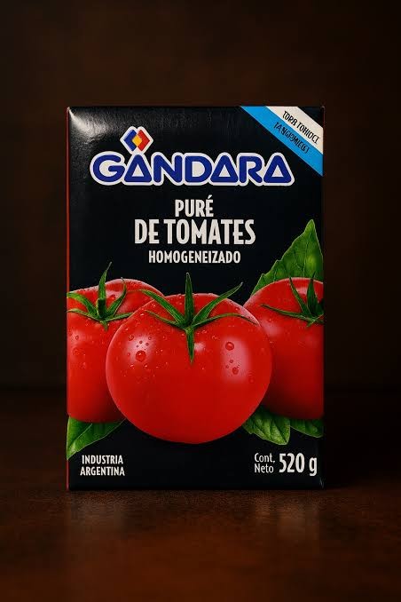 PURE DE TOMATE GANDARA 520GR