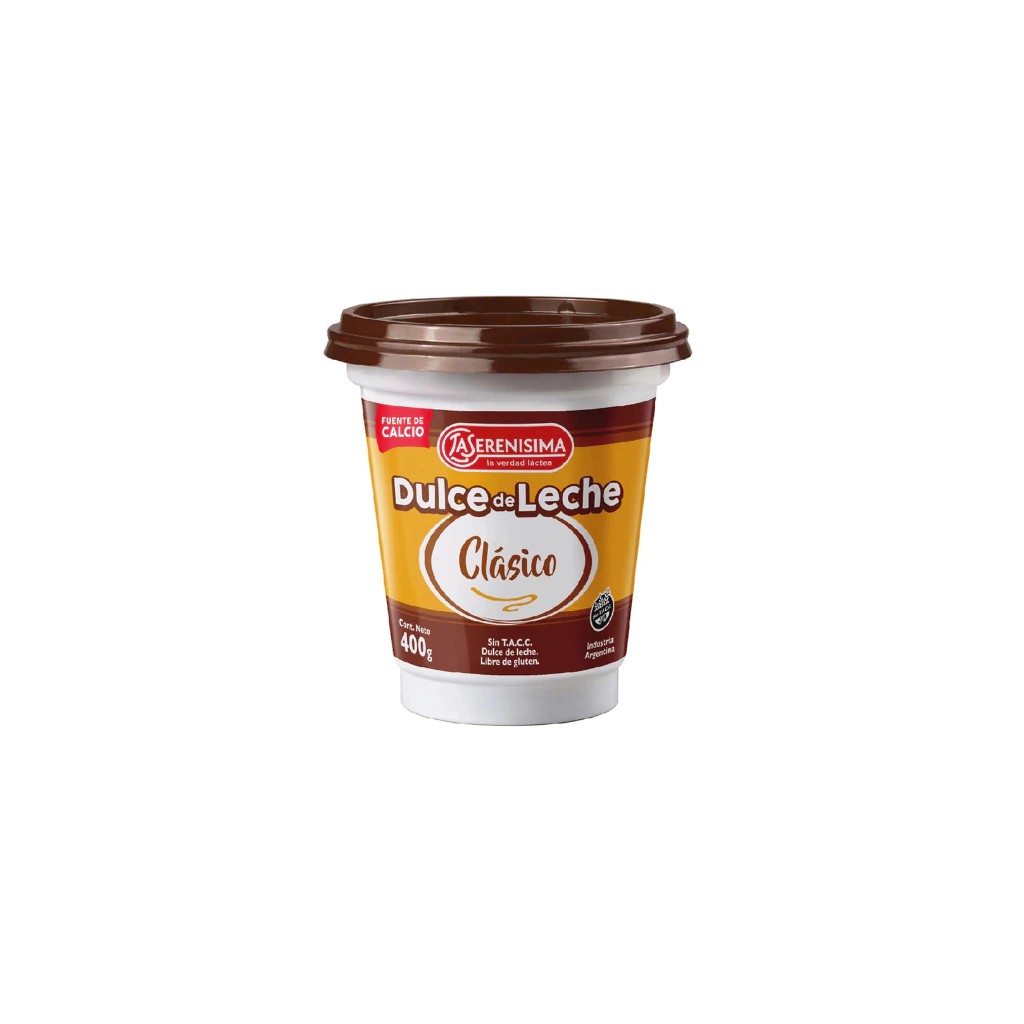 DULCE DE LECHE LA SERENÍSIMA CLÁSICO 400GR
