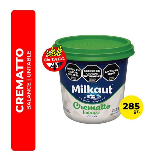 QUESO UNTABLE MILKAULT CREMATTO 285GR