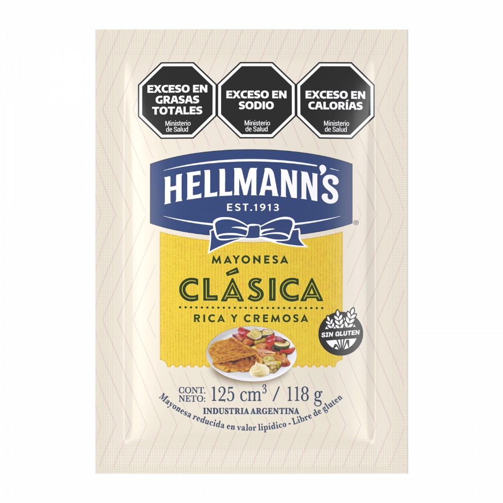 MAYONESA HELLMANS 118gr