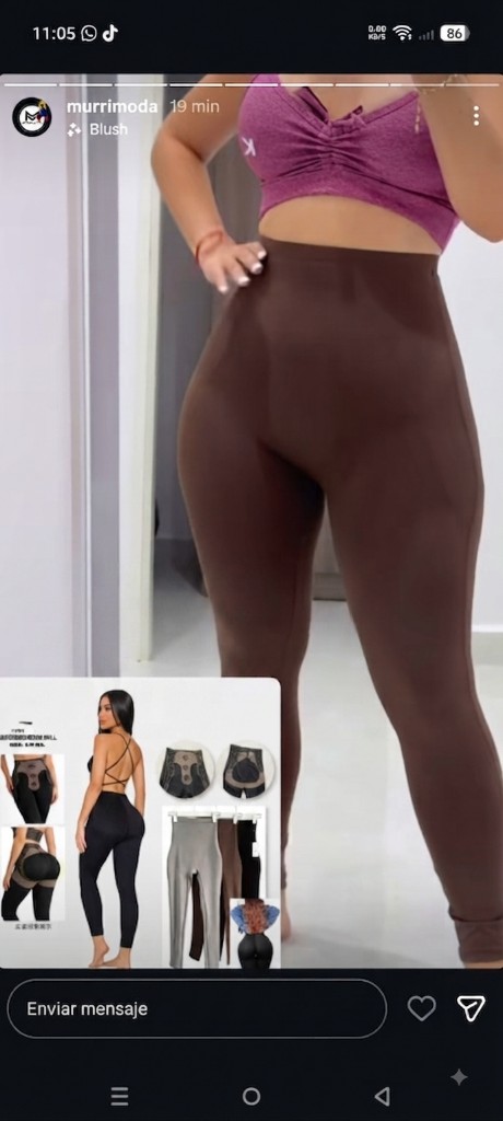 Blush legging cafe