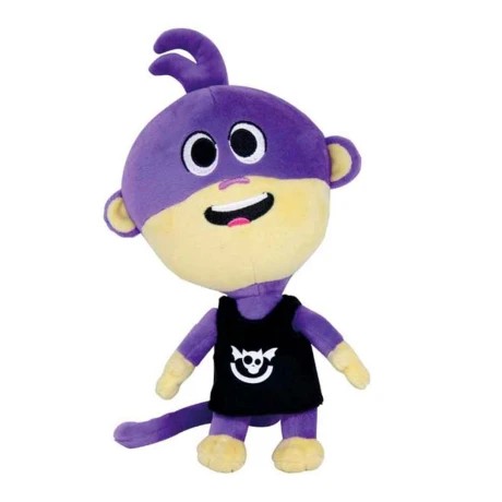 PELUCHE MUSICAL CANCIONES DEL ZOO ZENON MONO VIOLETA
