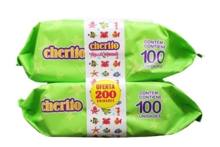 Cherito toallitas humedas 200 unid