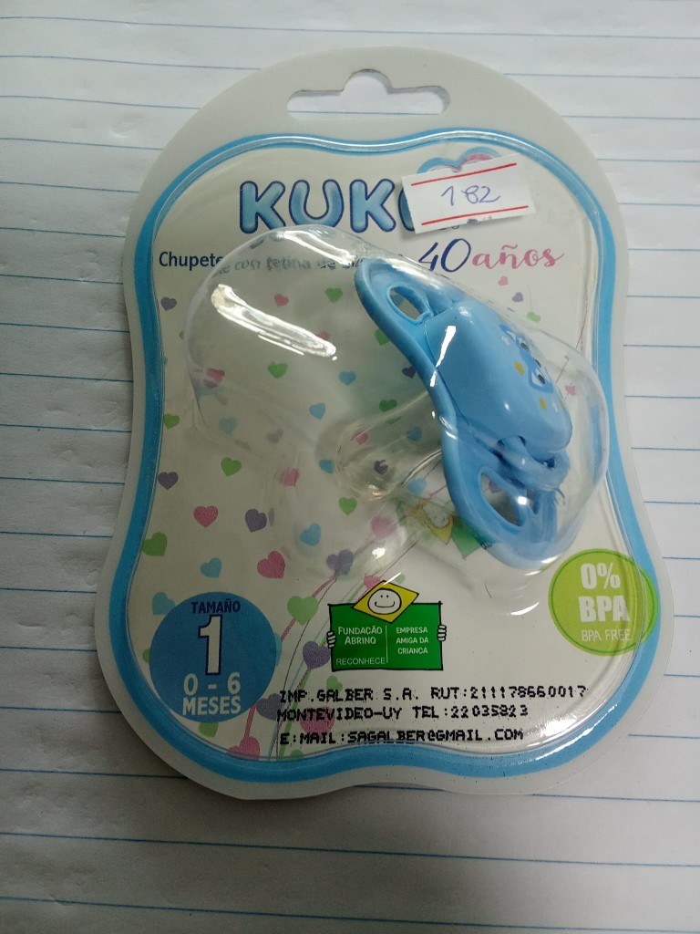 CHUPETE KUKA CELESTE T. REDONDA T 1