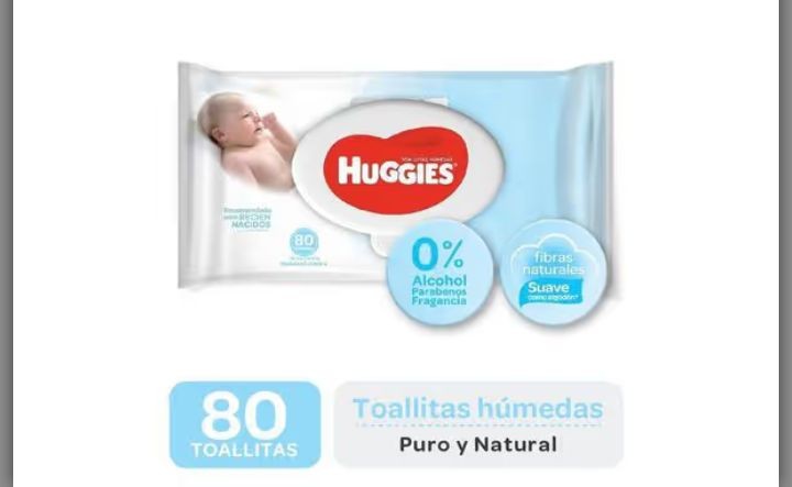 Huggies Toallitas humedas recién nacido