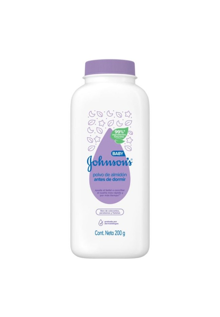 Johnson's Baby polvo de almidon 200g