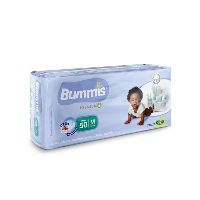 Bummis Premium pañales M por 50
