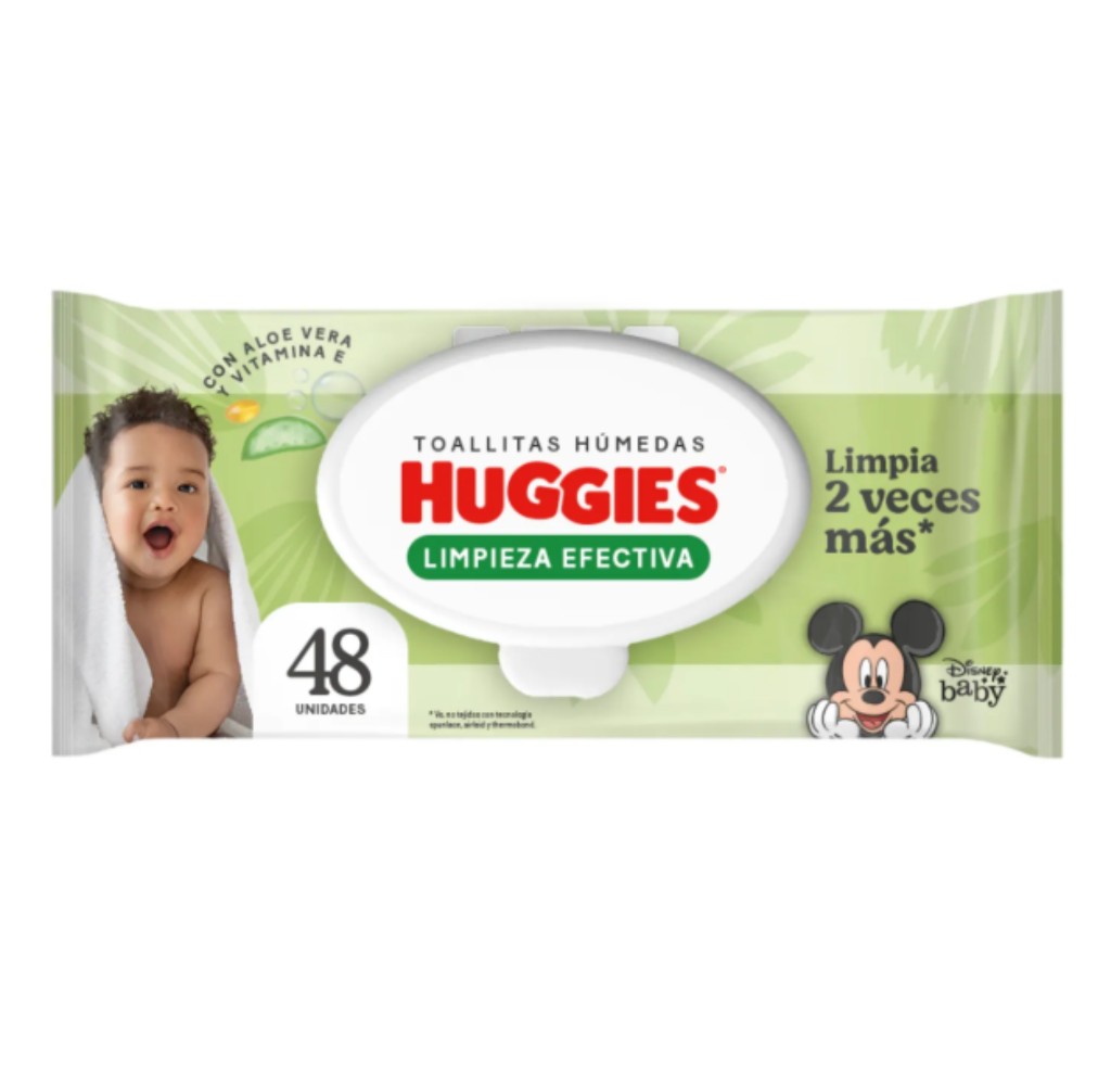 Huggies toallitas humedas 48u
